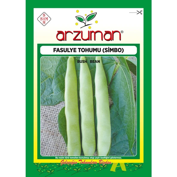 Arzuman Simbo Oturak Fasülye Tohumu 50 Gram ürün görseli 1