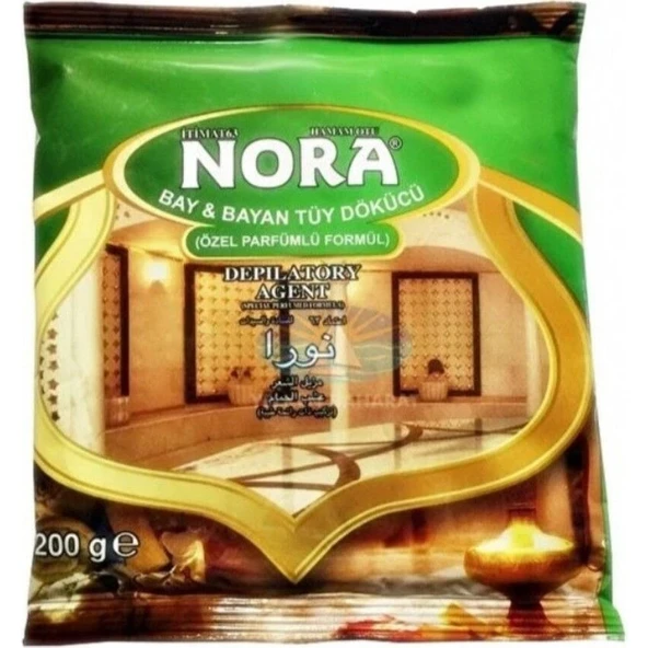 Nk Organik Nora Hamam Otu Tozu 5X200GR ürün görseli 1