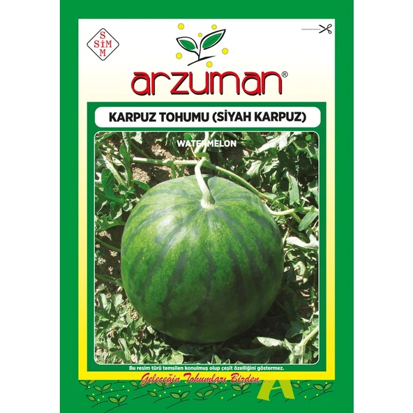 Arzuman Siyah Karpuz Tohumu 10 Gram ürün görseli 1