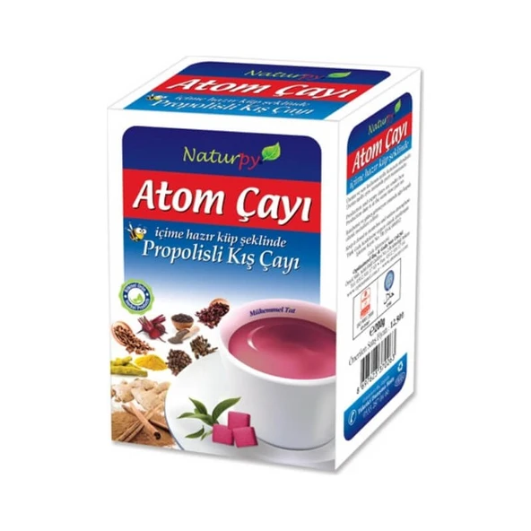 Naturpy Atom Çayı Propolisli Kış Çayı 200 gr Doğal Bitki Karışımı ile Sağlıklı İçecek ürün görseli 1