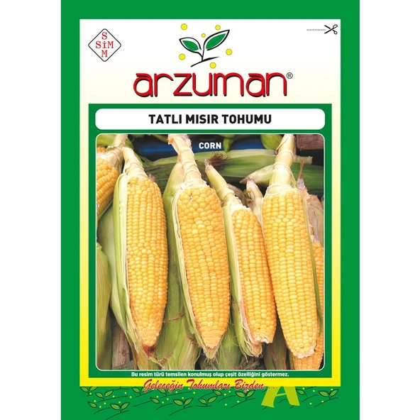 Arzuman Tatlı Mısır Tohumu 25 Gram ürün görseli 1