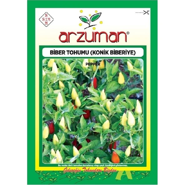 Arzuman Cin Biber Tohumu (Konik Biberiye) Yukarıbakan 5 gr ürün görseli 1
