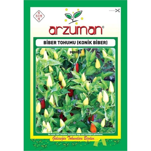 Arzuman Konik Biber Tohumu (5 Gr) ürün görseli 1