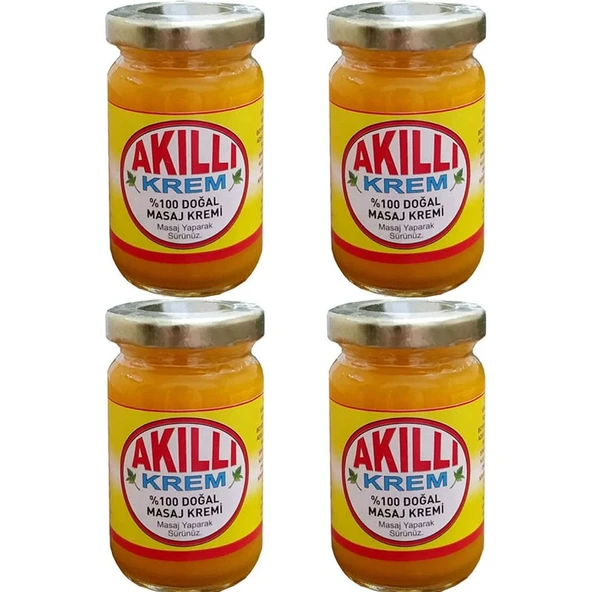Akıllı Krem Masaj Kremi X4 Adet ürün görseli 1