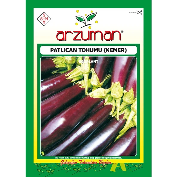 Arzuman Kemer Patlıcan Tohumu 10 Gram ürün görseli 1