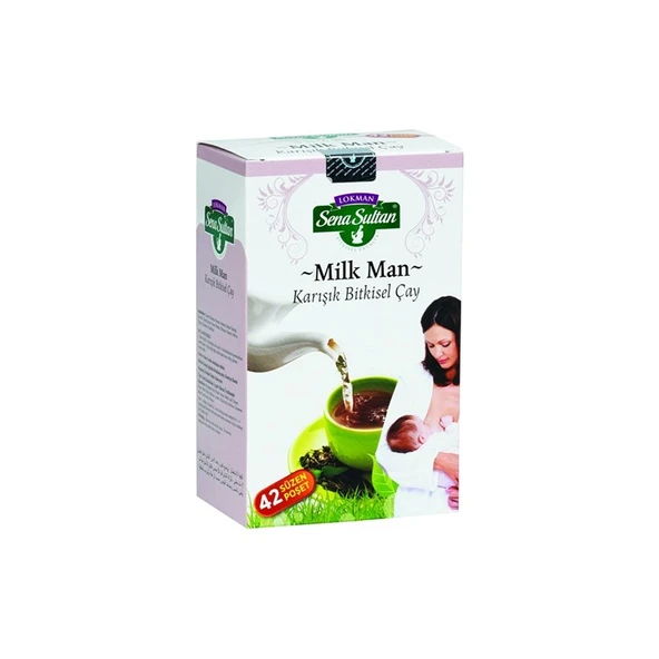 Lokman Sena Sultan Milk Man Karışık Çayı (84 Gr.) 42'Li Süzen Poşet ürün görseli 1