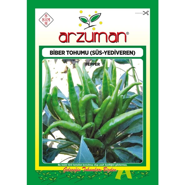 Arzuman Yediveren Biber Tohumu (Yukarı Bakan) 5 Gram ürün görseli 1