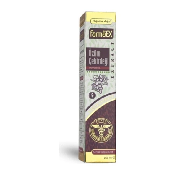 My Farmaex  Üzüm Çekirdeği Sıvı Ekstract 250 ml My Farmaex ürün görseli 1