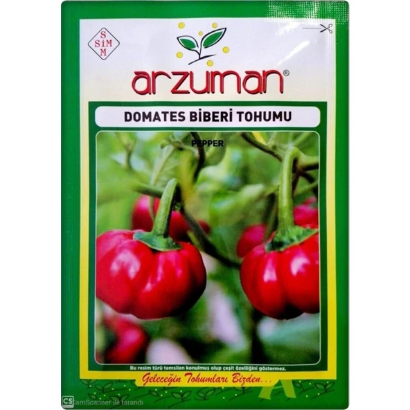 Arzuman Kamber Biberi (Domates Biberi ) Tohumu ürün görseli 1