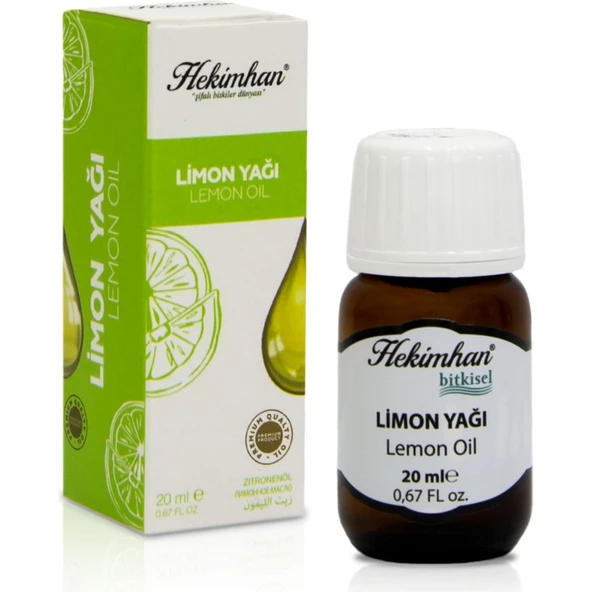Hekimhan Limon Yağı 20 ml ürün görseli 1