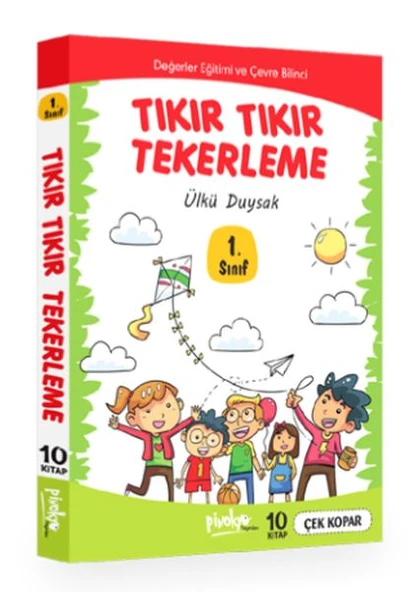 1. Sınıf Tıkır Tıkır Tekerleme - 10 Kitap Takım ürün görseli 1