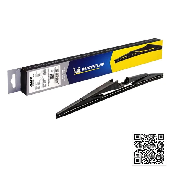 Peugeot 307 2001-2008 Arası Michelin Rainforce™ 35CM 1 Adet Telli Hibrit Arka Silecek ürün görseli 1
