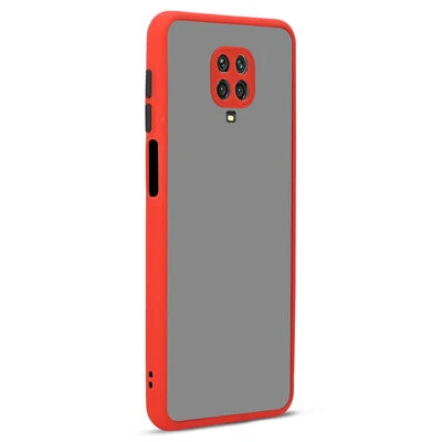 Moby Shop Redmi Note 9S Kılıf Kenarları Renkli arkası Mat Rexa Premium Silikon Kapak ürün görseli 1