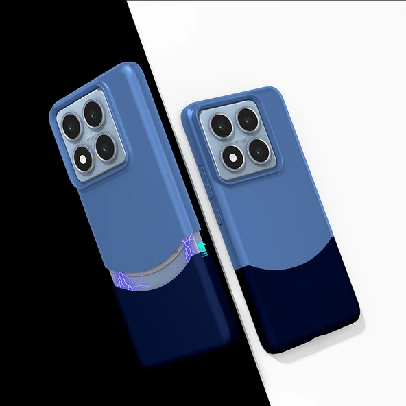 Moby Shop Xiaomi Mi 14T Pro Ultra İnce Yapılı Çift Parçalı Siqurt Sert Kapak ürün görseli 1