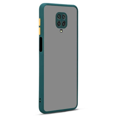 Moby Shop Redmi Note 9S Kılıf Kenarları Renkli arkası Mat Rexa Premium Silikon Kapak ürün görseli 1