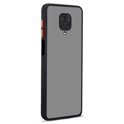 Moby Shop Redmi Note 9S Kılıf Kenarları Renkli arkası Mat Rexa Premium Silikon Kapak ürün görseli 1
