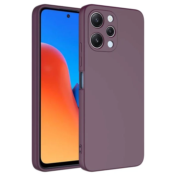 Moby Shop Redmi 12 Kılıf Kılıf İçi Kadifeli Esnek Kadifon Lansman Premium Silikon Kılıf ürün görseli 1