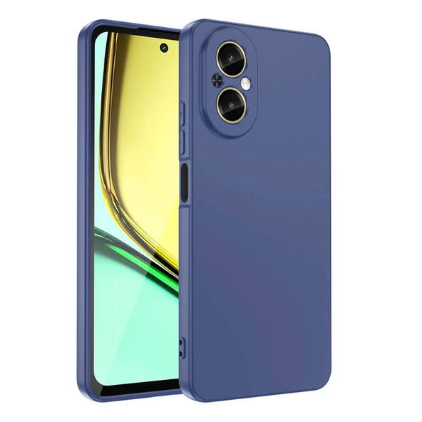 Moby Shop Realme 12 Lite Kılıf Kılıf İçi Kadifeli Esnek Kadifon Lansman Premium Silikon Kılıf ürün görseli 1