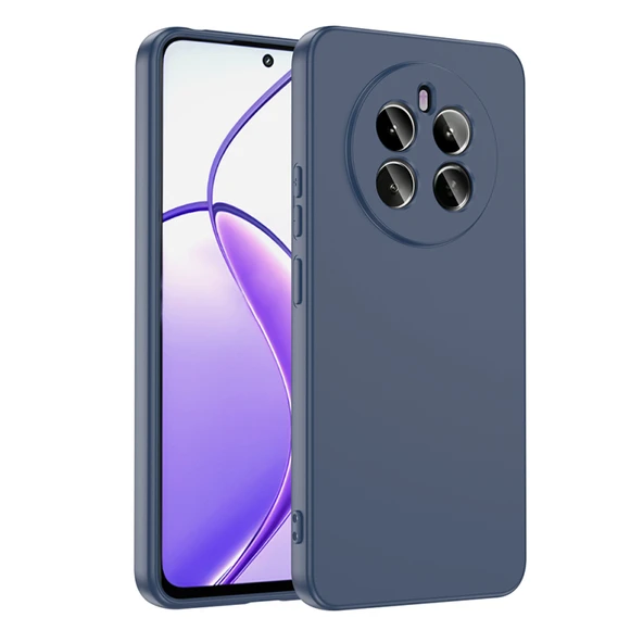 Moby Shop Realme 12 4G Kılıf Kılıf İçi Kadifeli Esnek Kadifon Lansman Premium Silikon Kılıf ürün görseli 1