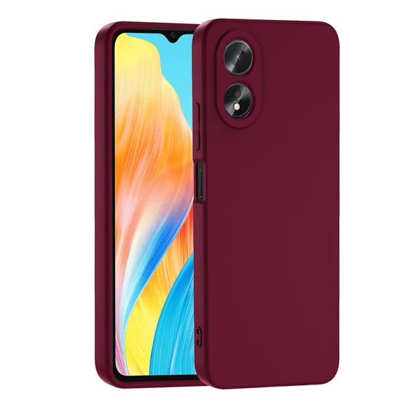 Moby Shop Oppo A38 Kılıf Kılıf İçi Kadifeli Esnek Kadifon Lansman Premium Silikon Kılıf ürün görseli 1