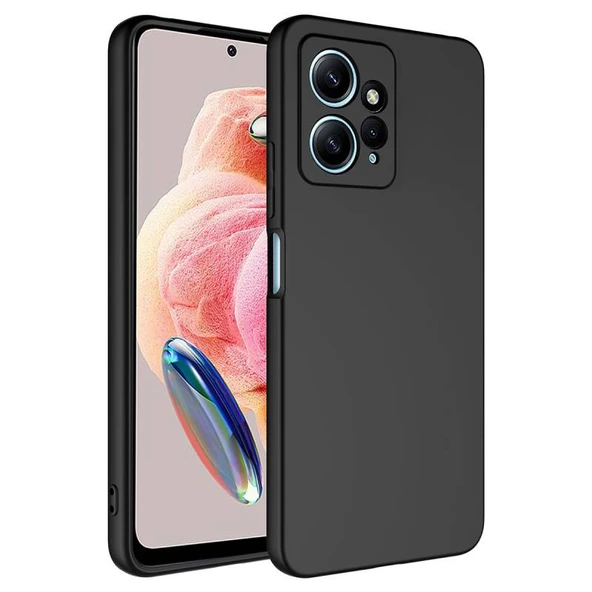 Moby Shop Redmi Note 12 4G Kılıf Kılıf İçi Kadifeli Esnek Kadifon Lansman Premium Silikon Kılıf ürün görseli 1