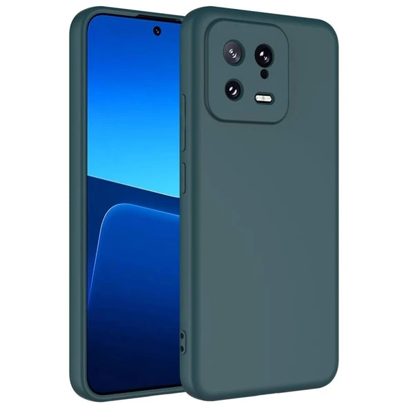 Moby Shop Xiaomi Mi 13 Kılıf Kılıf İçi Kadifeli Esnek Kadifon Lansman Premium Silikon Kılıf ürün görseli 1