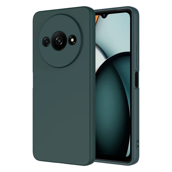 Moby Shop Redmi A3 4G 2024 Kılıf Kılıf İçi Kadifeli Esnek Kadifon Lansman Premium Silikon Kılıf ürün görseli 1