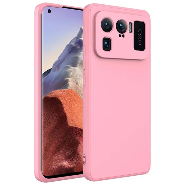 Moby Shop Xiaomi Mi 11 Ultra Kılıf Kılıf İçi Kadifeli Esnek Kadifon Lansman Premium Silikon Kılıf ürün görseli 1