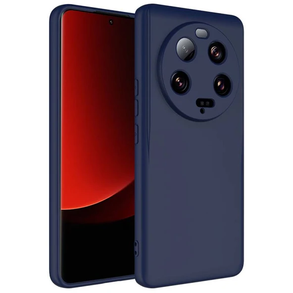 Moby Shop Xiaomi Mi 13 Ultra Kılıf Kılıf İçi Kadifeli Esnek Kadifon Lansman Premium Silikon Kılıf ürün görseli 1