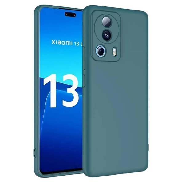 Moby Shop Xiaomi Mi 13 Lite Kılıf Kılıf İçi Kadifeli Esnek Kadifon Lansman Premium Silikon Kılıf ürün görseli 1