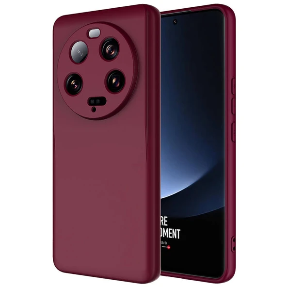 Moby Shop Xiaomi Mi 13 Ultra Kılıf Kılıf İçi Kadifeli Esnek Kadifon Lansman Premium Silikon Kılıf ürün görseli 1