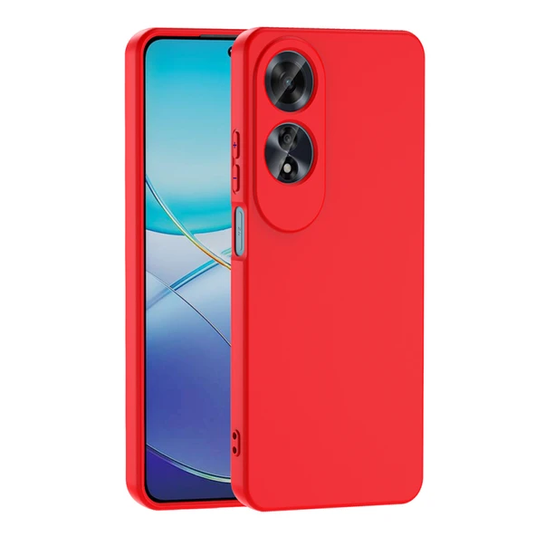 Moby Shop Oppo A60 Kılıf Kılıf İçi Kadifeli Esnek Kadifon Lansman Premium Silikon Kılıf ürün görseli 1