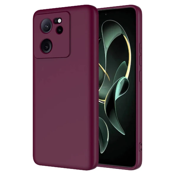 Moby Shop Xiaomi Mi 13T Kılıf Kılıf İçi Kadifeli Esnek Kadifon Lansman Premium Silikon Kılıf ürün görseli 1