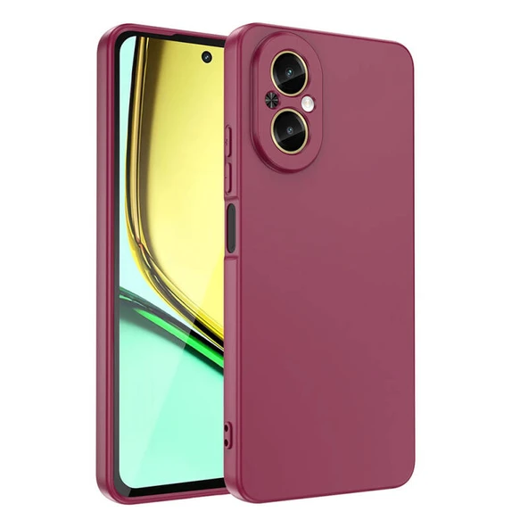 Moby Shop Realme 12 Lite Kılıf Kılıf İçi Kadifeli Esnek Kadifon Lansman Premium Silikon Kılıf ürün görseli 1
