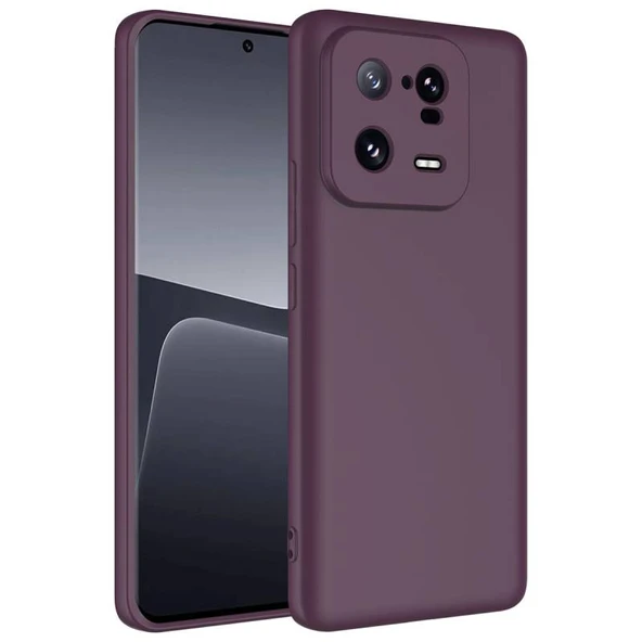 Moby Shop Xiaomi Mi 13 Pro Kılıf Kılıf İçi Kadifeli Esnek Kadifon Lansman Premium Silikon Kılıf ürün görseli 1