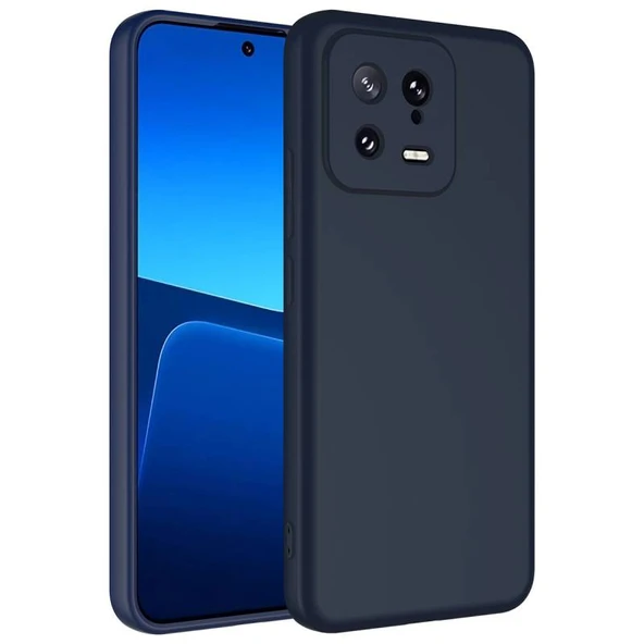 Moby Shop Xiaomi Mi 13 Kılıf Kılıf İçi Kadifeli Esnek Kadifon Lansman Premium Silikon Kılıf ürün görseli 1