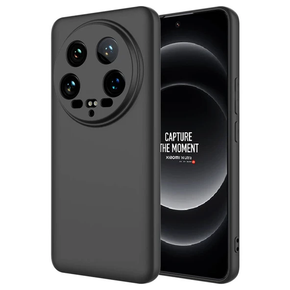 Moby Shop Xiaomi Mi 14 Ultra Kılıf Kılıf İçi Kadifeli Esnek Kadifon Lansman Premium Silikon Kılıf ürün görseli 1