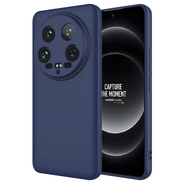 Moby Shop Xiaomi Mi 14 Ultra Kılıf Kılıf İçi Kadifeli Esnek Kadifon Lansman Premium Silikon Kılıf ürün görseli 1