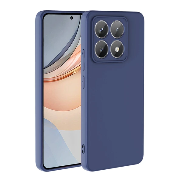 Moby Shop Xiaomi 14T Pro Kılıf Kılıf İçi Kadifeli Esnek Kadifon Lansman Premium Silikon Kılıf ürün görseli 1