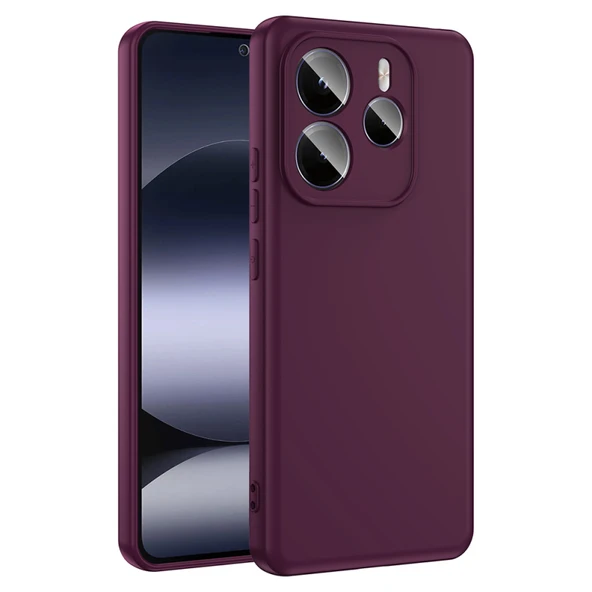 Moby Shop Redmi Note 14 5G  Kılıf Kılıf İçi Kadifeli Esnek Kadifon Lansman Premium Silikon Kılıf ürün görseli 1