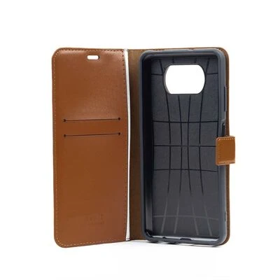 Moby Shop Poco M3 Cüzdanlı Kapaklı CardMate Premium Suni Deri Kılıf ürün görseli 1