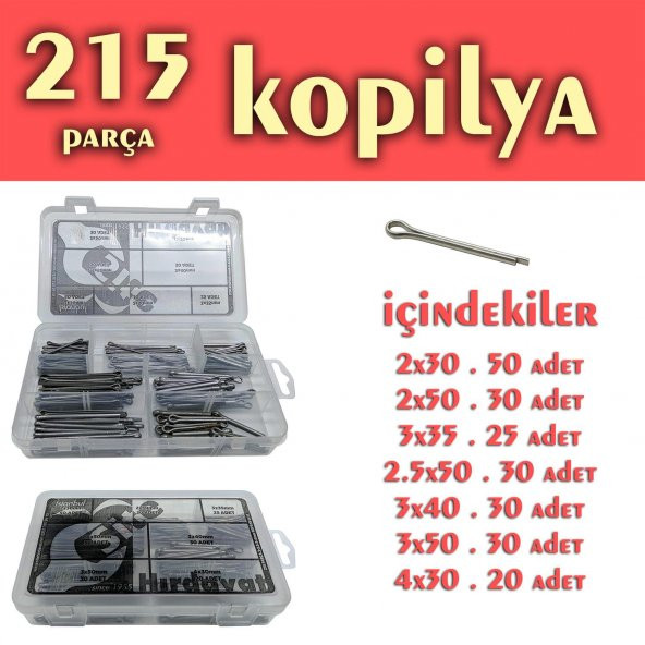 215 Parça Kopilya Seti ürün görseli 1