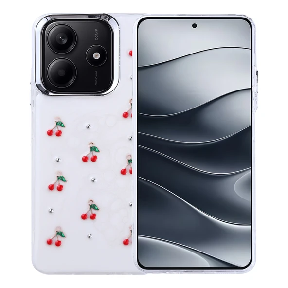 Moby Shop Redmi Note 14 4G Uyumlu Şık Mini Figürlü Ucay Premium Sert Silikon Kapak ürün görseli 1