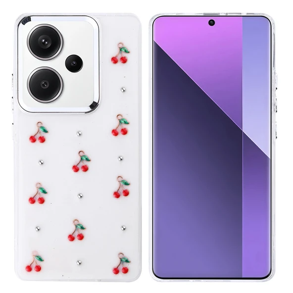 Moby Shop Redmi Note 13 Pro Plus 5G Uyumlu Şık Mini Figürlü Ucay Premium Sert Silikon Kapak ürün görseli 1