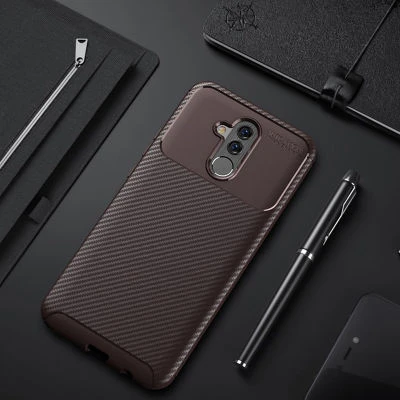 Moby Shop Huawei Mate 20 Lite Kılıf Karekarbon Desenli Şık ve Dayanıklı Torvex Premium Silikon Kapak ürün görseli 1