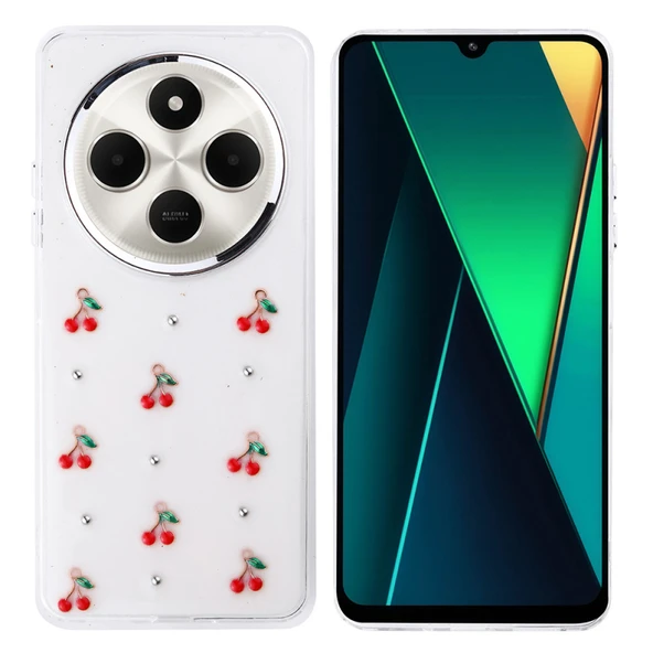 Moby Shop Redmi 14C 4G Uyumlu Şık Mini Figürlü Ucay Premium Sert Silikon Kapak ürün görseli 1