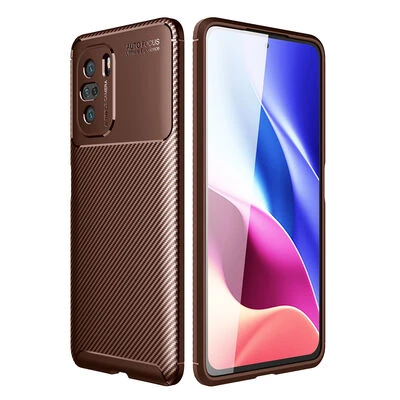 Moby Shop Xiaomi Mi 11İ Kılıf Karekarbon Desenli Şık ve Dayanıklı Torvex Premium Silikon Kapak ürün görseli 1