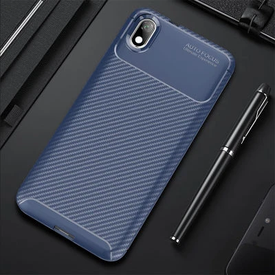Moby Shop Redmi 7A Kılıf Karekarbon Desenli Şık ve Dayanıklı Torvex Premium Silikon Kapak ürün görseli 1