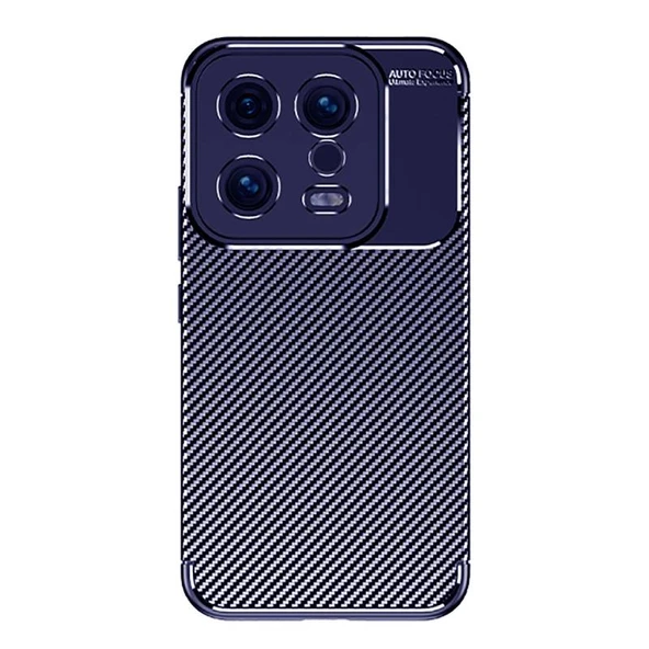 Moby Shop Xiaomi Mi 13 Kılıf Karekarbon Desenli Şık ve Dayanıklı Torvex Premium Silikon Kapak ürün görseli 1