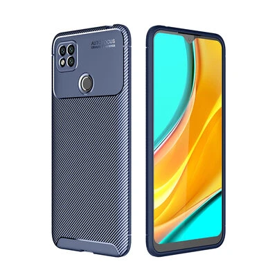 Moby Shop Redmi 9C Kılıf Karekarbon Desenli Şık ve Dayanıklı Torvex Premium Silikon Kapak ürün görseli 1